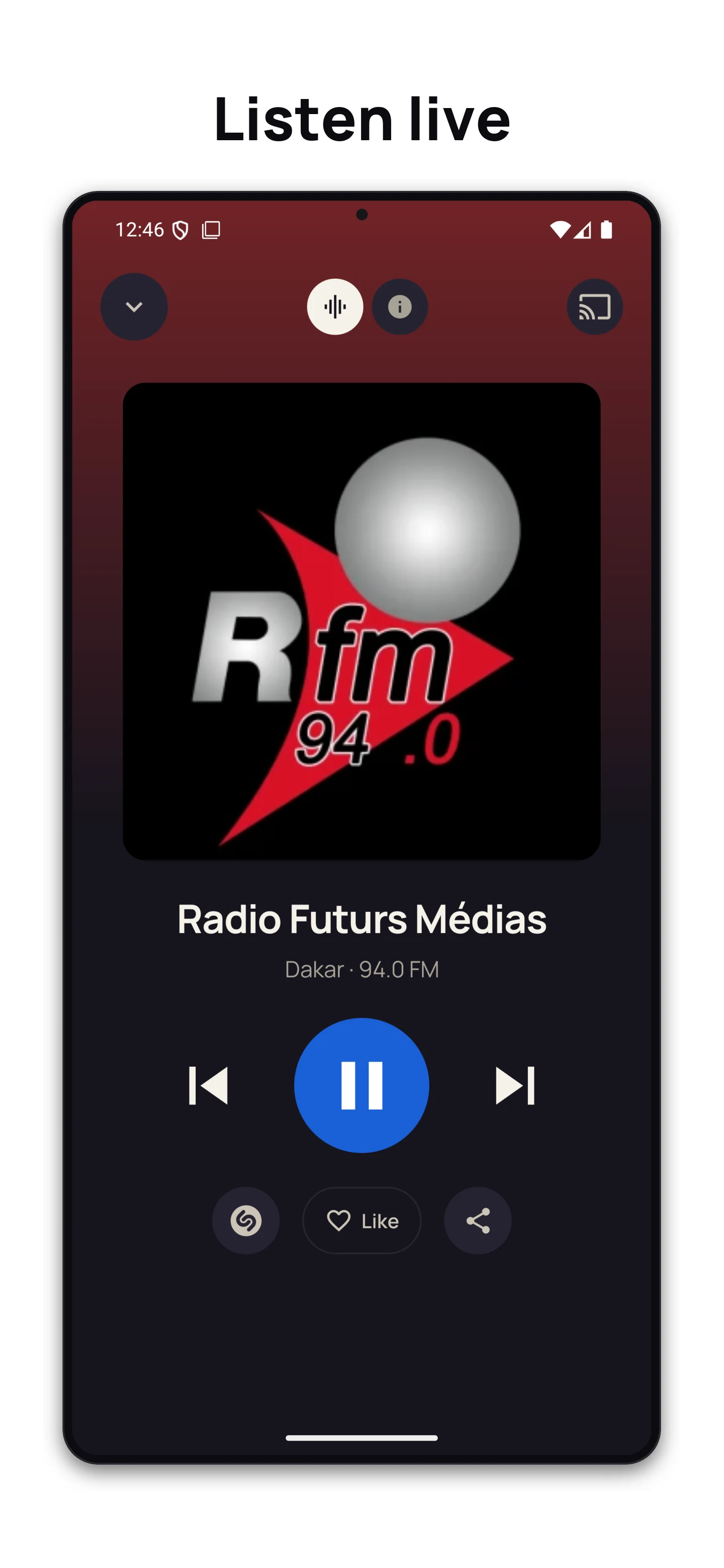 Senegal Radio - FM Live Online screenshot